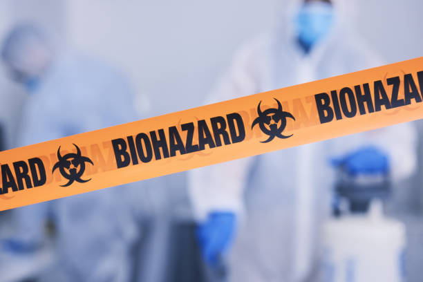 Professional Trauma Scene Cleanup technician working in Bellevue, OH